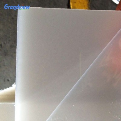 1mm blue frosted acrylic sheets extrusion plate