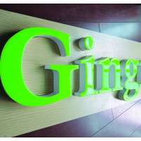 High quality DIY Epoxy resin LED channel letter sign Made in china