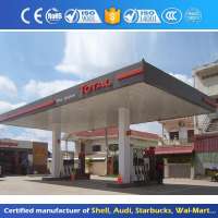 Advertising Metal Frame Gas Station Canopy Fascia Sign