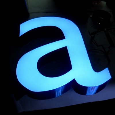 Custom shape flexible led strip channel letters